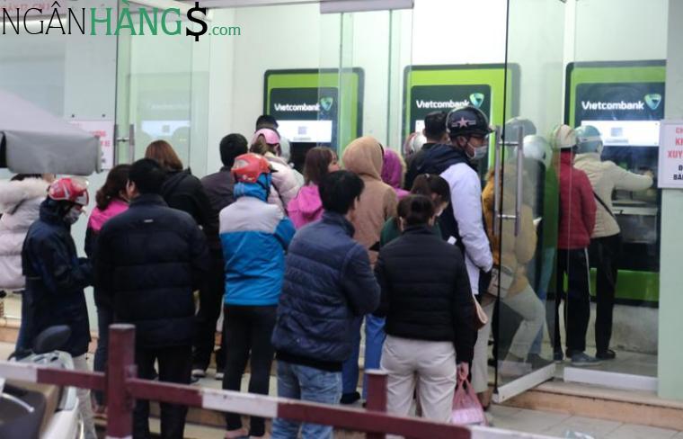 Ảnh Cây ATM ngân hàng Ngoại thương Vietcombank Khu công Nghiệp Nam Cấm 1