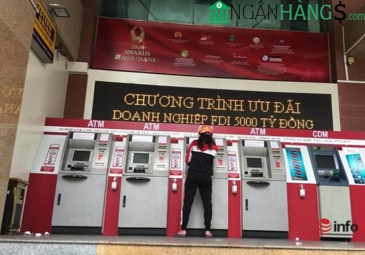 Ảnh Cây ATM ngân hàng Nông nghiệp Agribank Chi nhánh Hoàng Mai 1