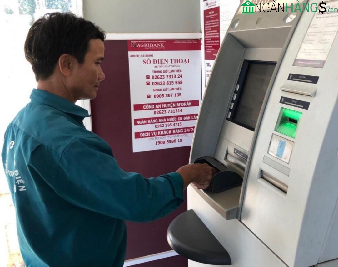 Ảnh Cây ATM ngân hàng Nông nghiệp Agribank Phòng giao dịch Trương Định 1