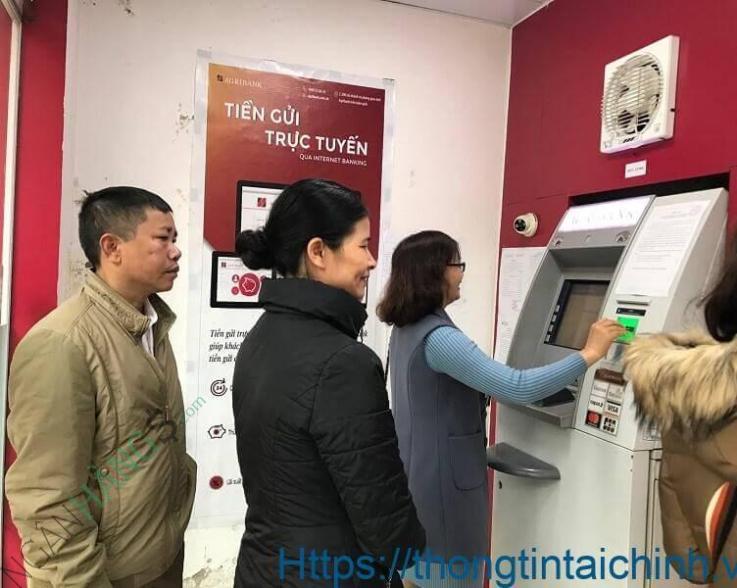 Ảnh Cây ATM ngân hàng Nông nghiệp Agribank Số 11- Yên Phụ 1