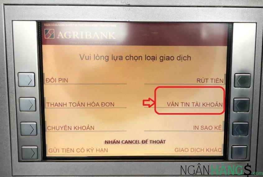 Ảnh Cây ATM ngân hàng Nông nghiệp Agribank 1 phố chính, Thị trấn Lộc Bình 1