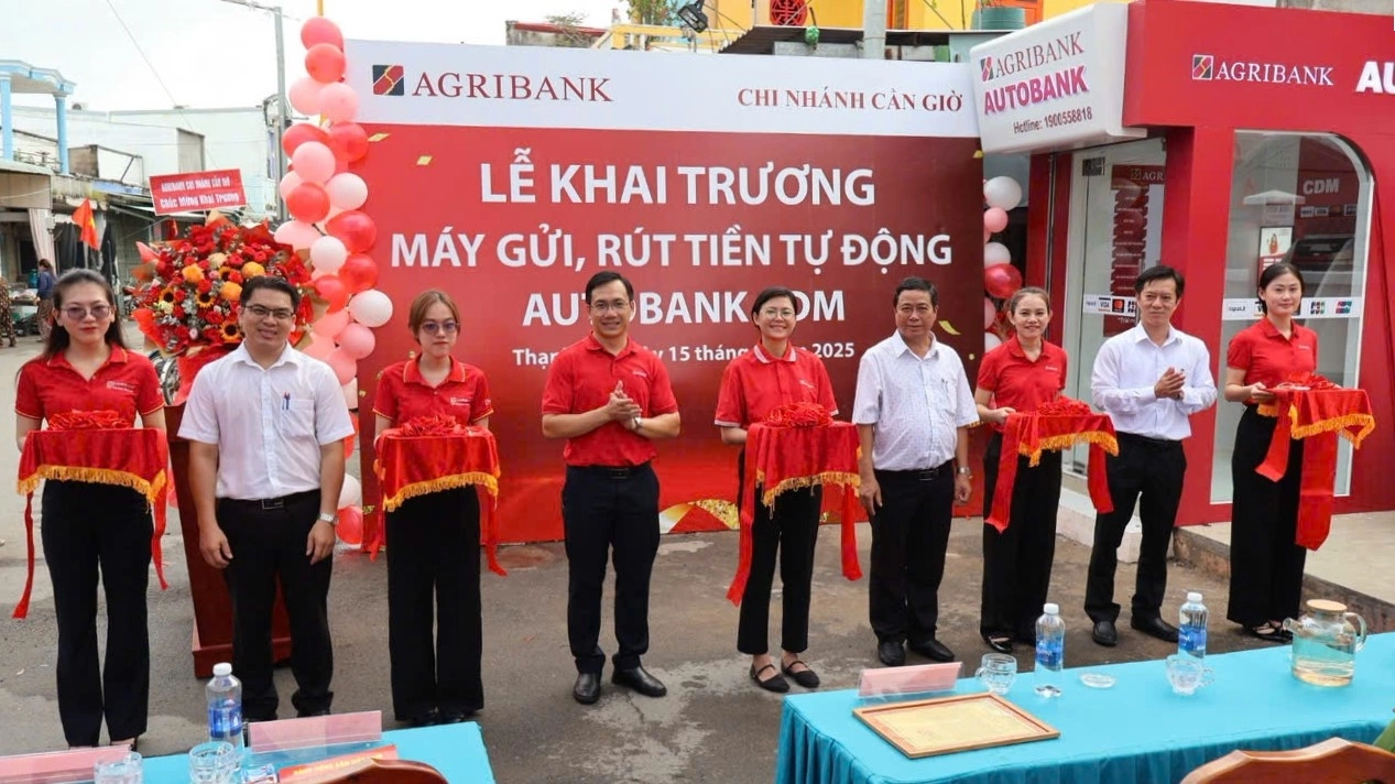 Ảnh Cây ATM ngân hàng Nông nghiệp Agribank Autobank CDM - xã đảo Thạnh An 1