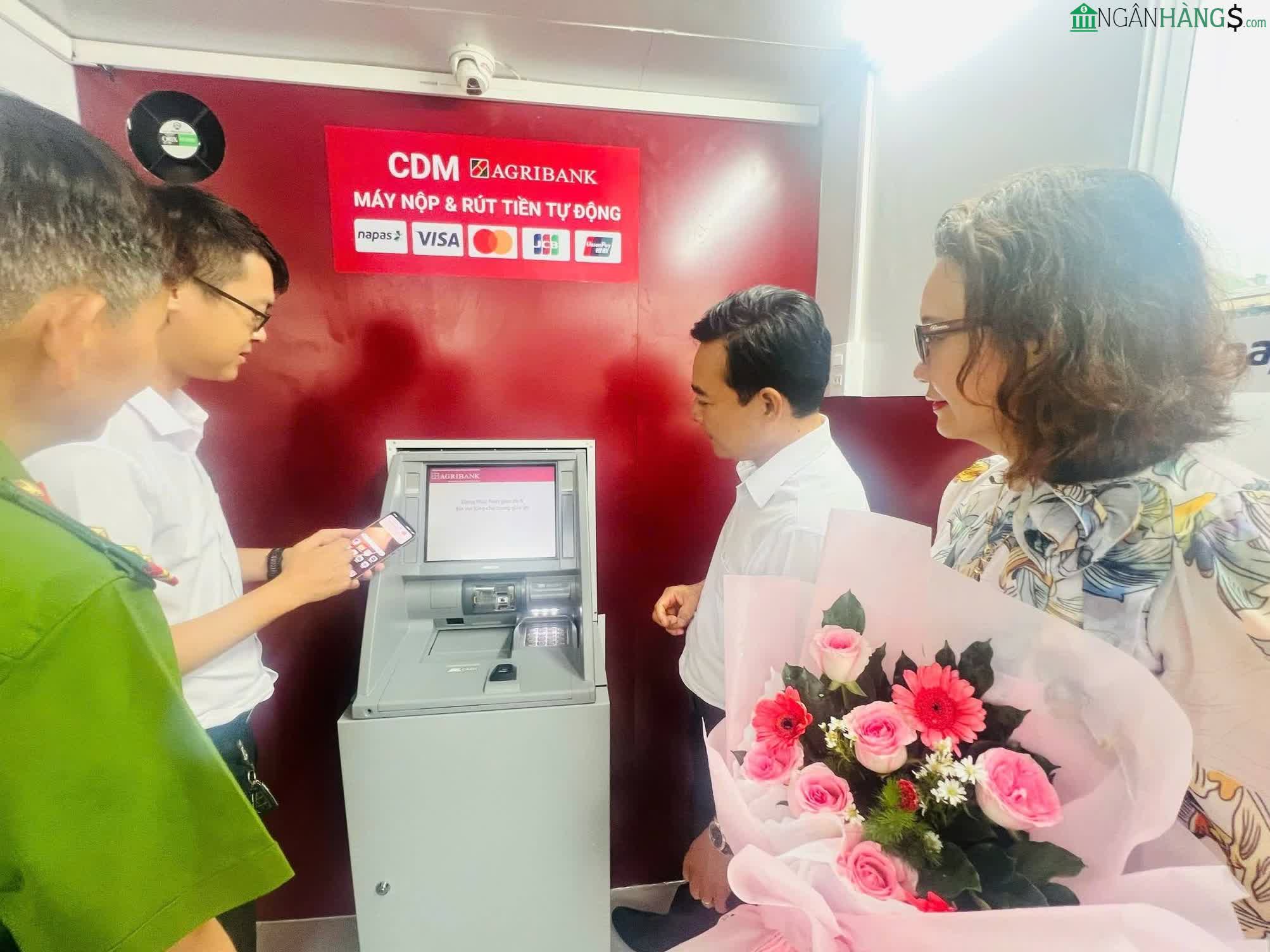 Ảnh Cây ATM ngân hàng Nông nghiệp Agribank CDM phòng giao dịch Diêu Trì 1