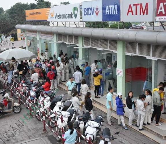 Ảnh Cây ATM ngân hàng Ngoại thương Vietcombank Công ty TNHH Kết cấu thép HY 1